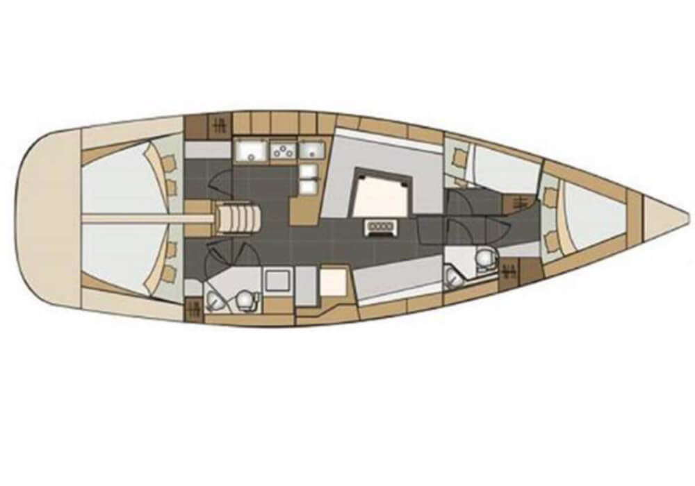 Elan Impression 45 (2018) - Yacht Charter Croatia