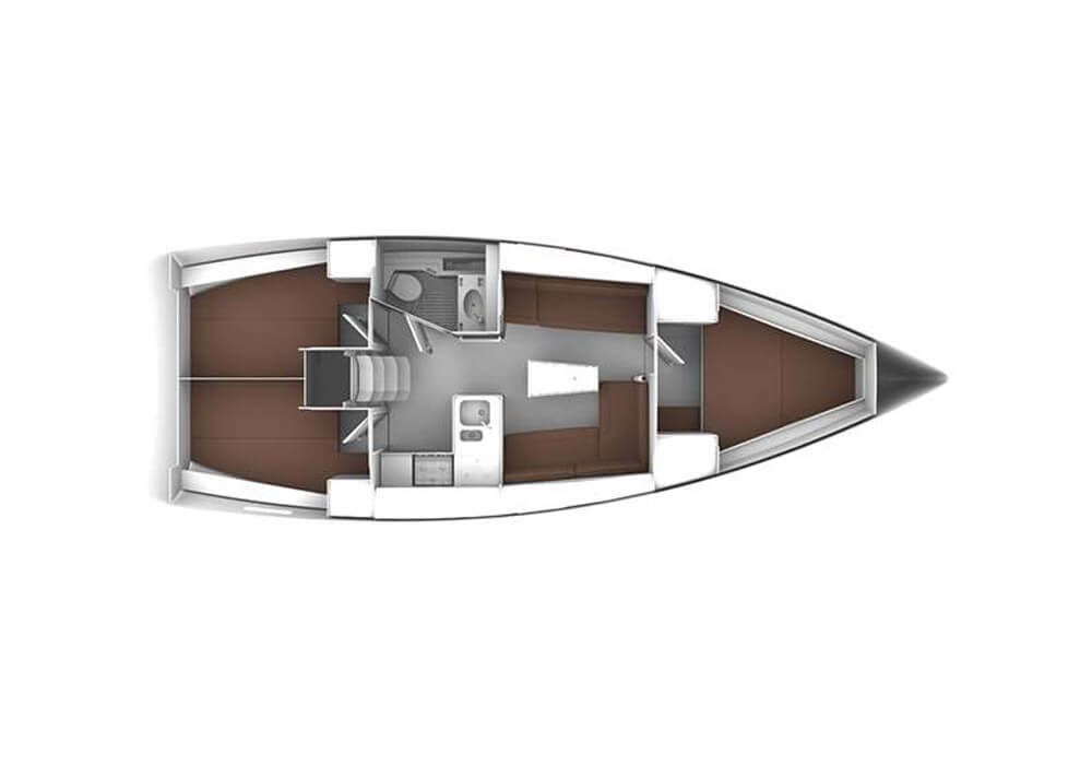 Bavaria Cruiser 37 (2018) - Yacht Charter Croatia