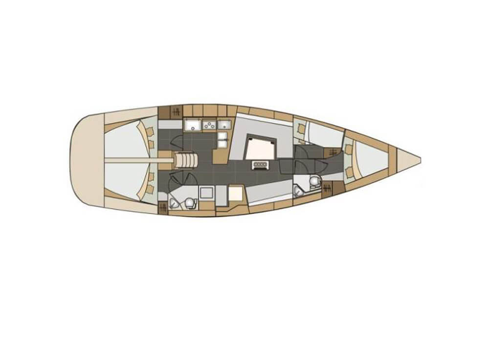 Elan 45 Impression (2016) - Yacht Charter Croatia
