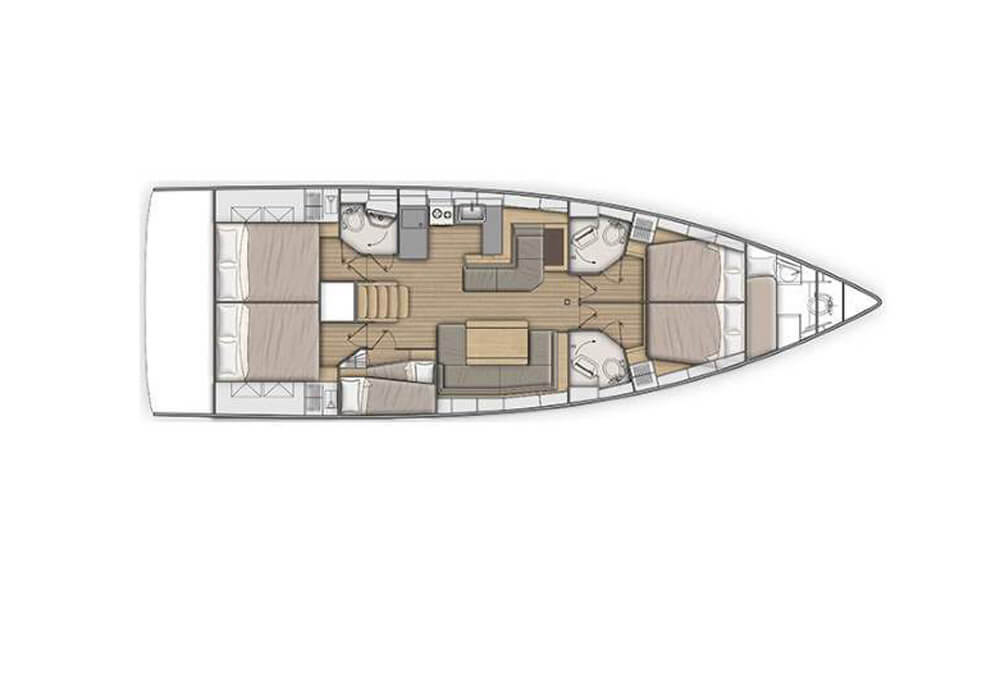 Beneteau Oceanis 51.1 (2019) - Yacht Charter Croatia