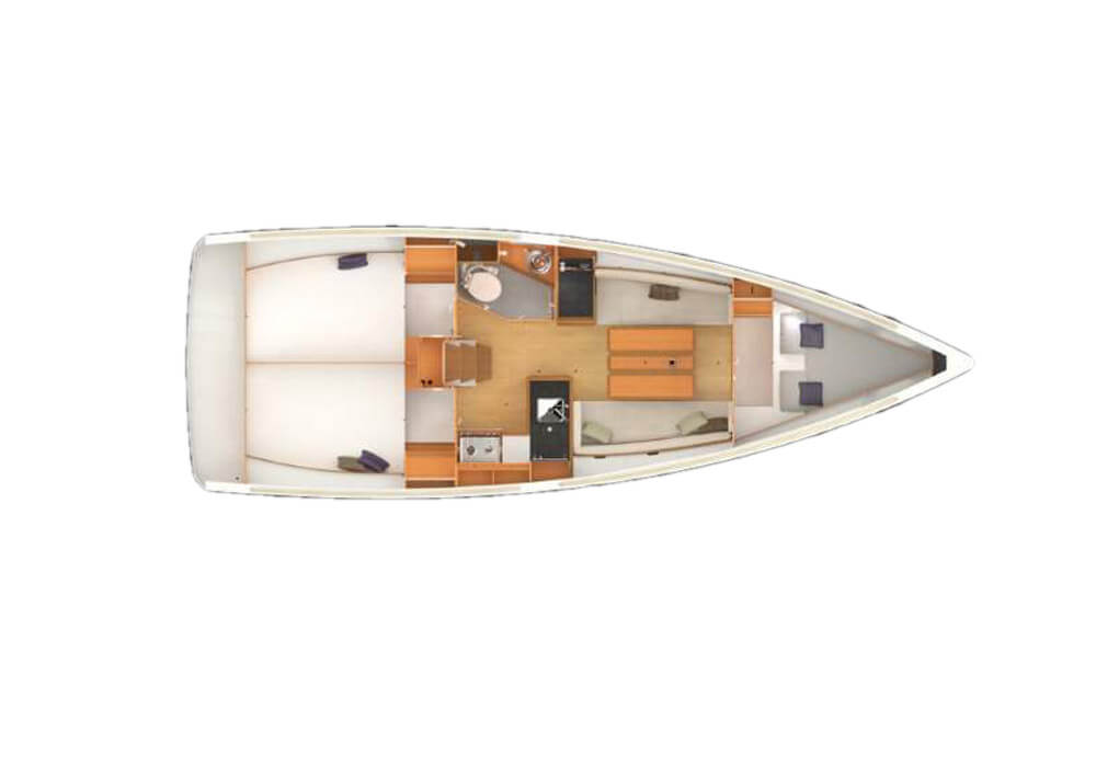 Jeanneau Sun Odyssey 349 (2018) - Yacht Charter Croatia