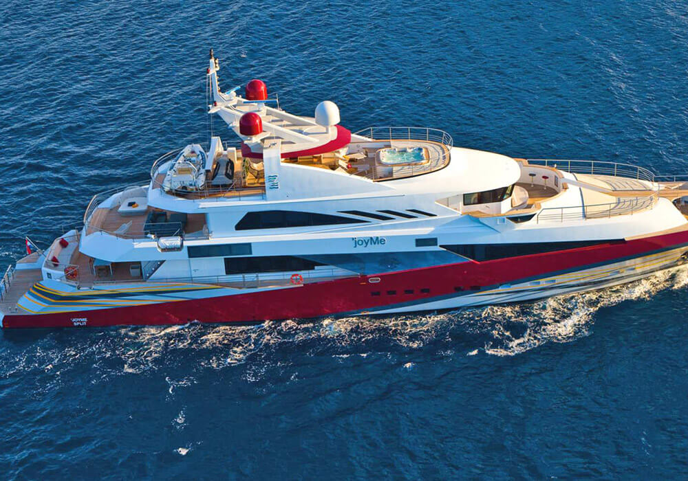 Luxury yacht charter Croatia - JoyMe