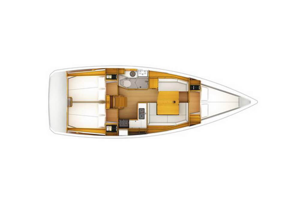 Jeanneau Sun Odyssey 389 (2019) - Yacht Charter Croatia