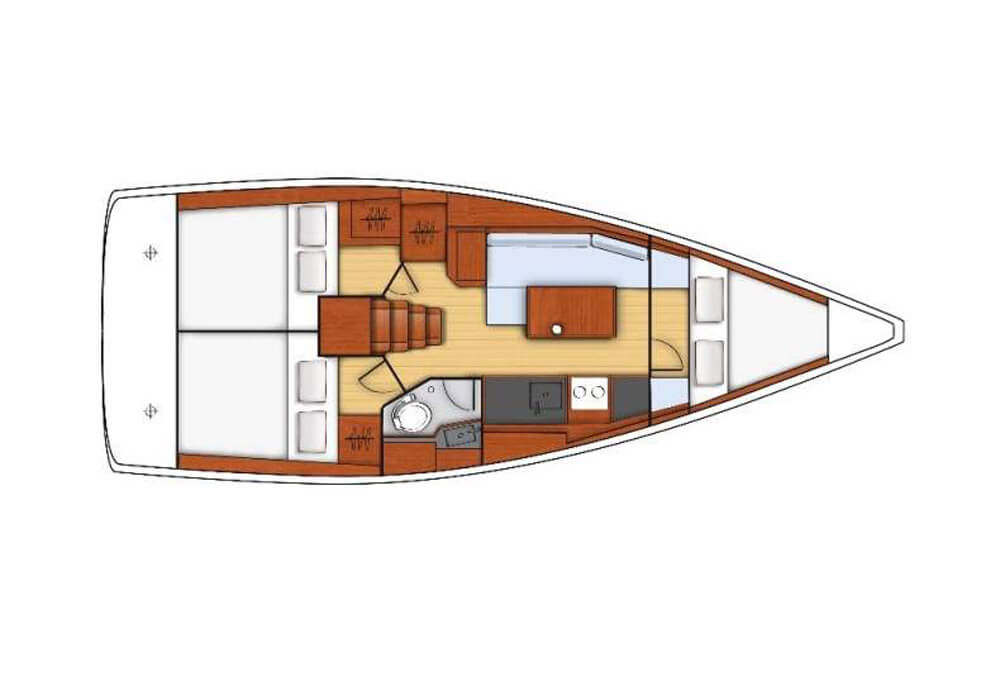 Beneteau Oceanis 35 (2016) - Yacht Charter Croatia