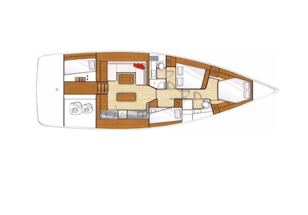 Beneteau Sense 50 (2014) - Yacht Charter Croatia