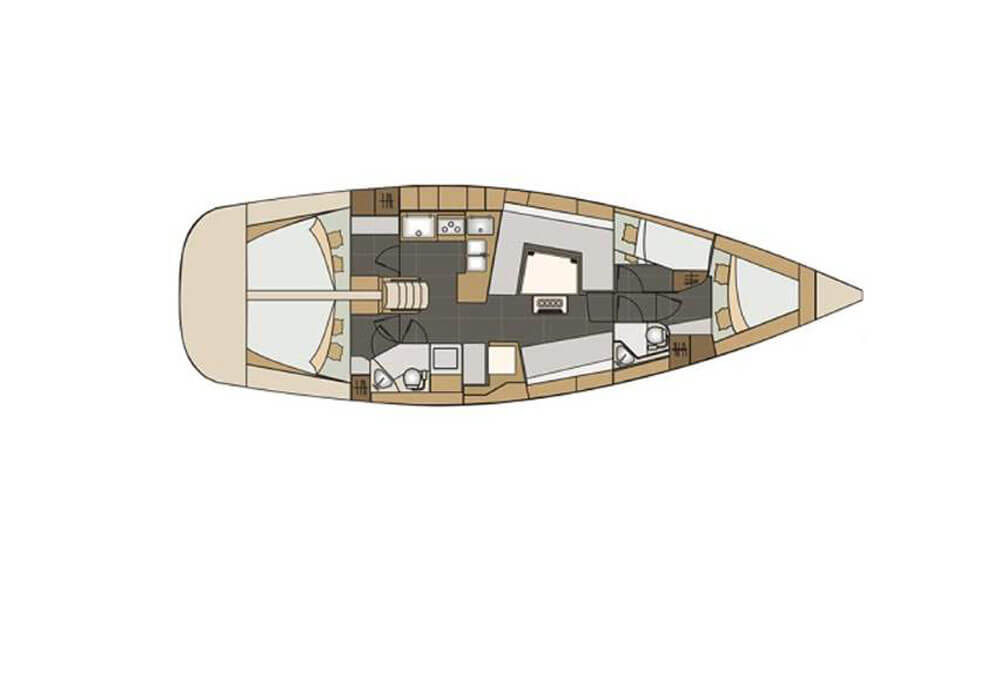 Elan 45 Impression (2015) - Yacht Charter Croatia