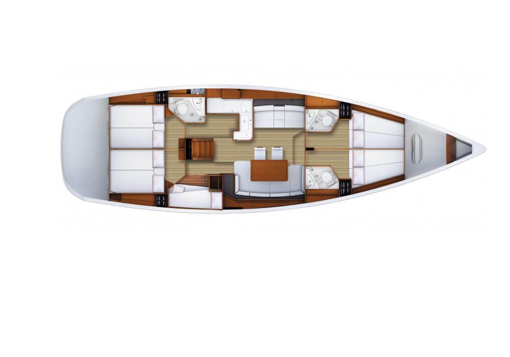 Jeanneau 53 (2010) - Yacht Charter Croatia