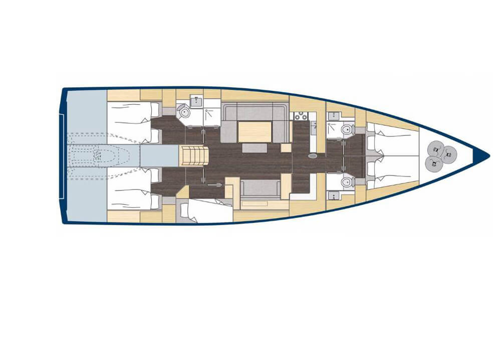 Bavaria Cruiser 57 (2018) - Yacht Charter Croatia