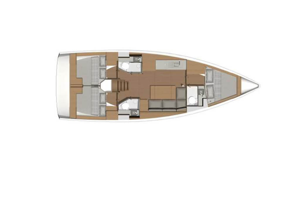 Dufour 390 Grand Large (2019) - Yacht Charter Croatia