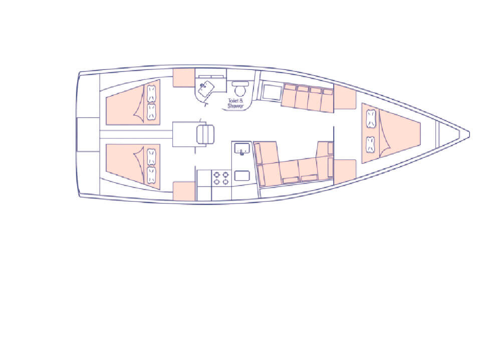 Hanse 388 (2018) - Yacht Charter Croatia